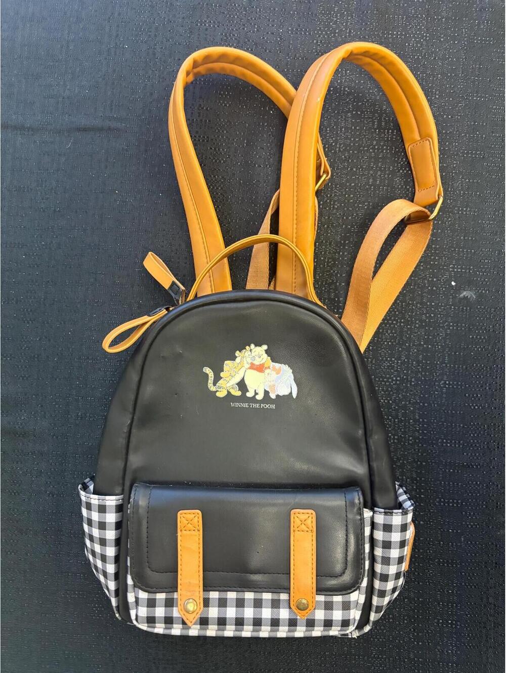 Disney Winnie The Pooh Gingham Loungefly Bag Backpack